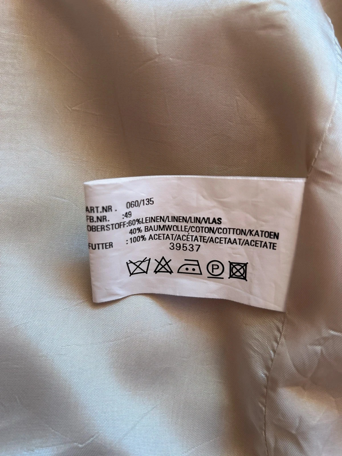 🌲🦌Blazer de linho austríaco Champêtre Cottagecore Oktoberfest Austrian Trachten jacket T.52🦌🌲 – photo 15
